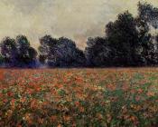 克劳德 莫奈 : Poppies at Giverny